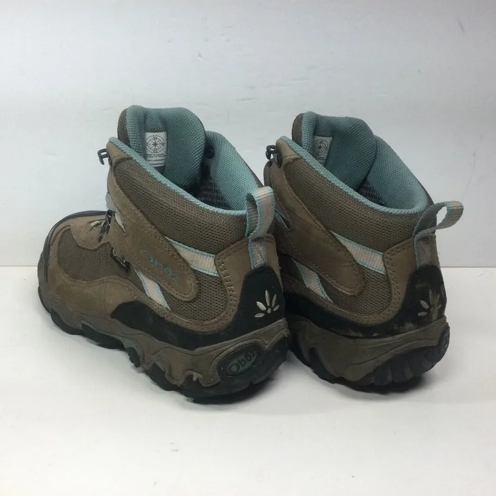 Oboz BDry hiking boots‎ Womens Size 8.5 brown mid top waterproof shoes